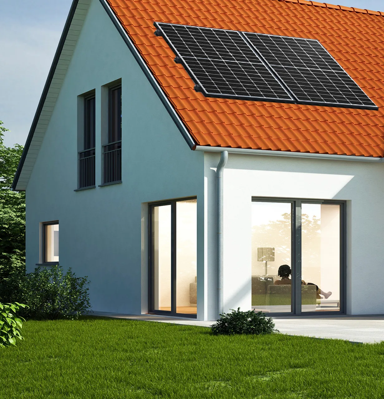 PV-Anlage Illustration